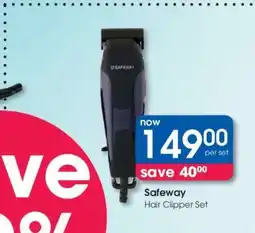 Clicks Safeway Hair Clipper Set offer