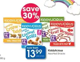 Clicks Kiddylicious Assorted Snacks offer