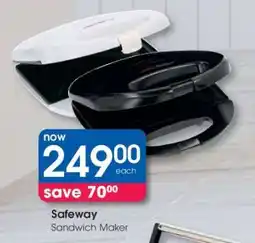 Clicks Safeway Sandwich Maker offer