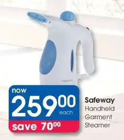 Clicks Safeway Handheld Garment Steamer offer