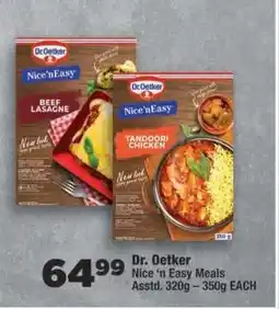 OK Foods Dr Oetker Nice ‘n Easy Meals offer