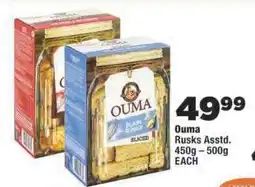 OK Foods Ouma Rusks Asstd offer
