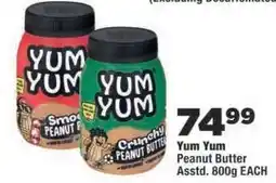 OK Foods Yum Yum Peanut Butter offer