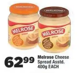 OK Foods Melrose Cheese Spread Asstd offer
