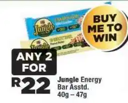 OK Foods Jungle Energy Bar Asstd offer