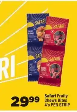 OK Foods Safari Fruity Chews Bites offer