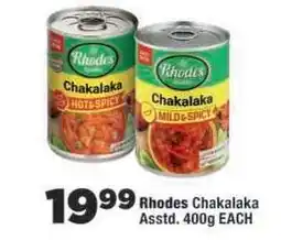 OK Foods Rhodes Chakalaka offer