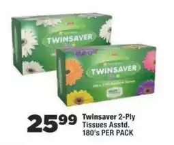 OK Foods Twinsaver 2-Ply Tissues Assorted offer