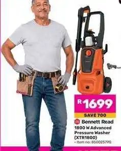 Game Bennett Read 1800 W Advanced Pressure Washer (XTR1800) offer