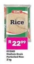 Game ECONO Medium Grain Parboiled Rice offer