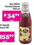 Game All Gold Tomato Sauce 700 ml offer