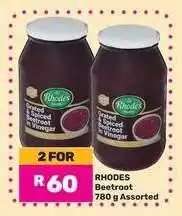 Game RHODES Beetroot offer