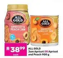 Game ALL GOLD Jam Apricot OR Apricot and Peach offer