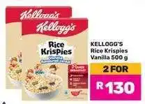Game Kellogg's Rice Krispies Vanilla 500 g offer