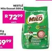 Game NESTLÉ Milo gusset 500 g offer