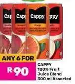 Game Cappy 100% Fruit Juice Blend offer