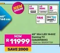 Game 65 Mini LED 144HZ Gaming TV (UA65M80H) offer