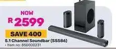 Game 5.1 Channel Soundbar (SS586) offer
