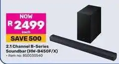 Game 2.1 Channel B-Series Soundbar (HW-B450F/X) offer