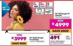 Game 50 QD Google TV (50S5K) offer