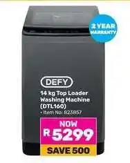 Game DEFY 14 kg Top Loader Washing Machine (DTL160) offer