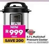 Game 5.7 L Multichef Pressure Cooker offer