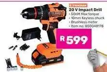 Game Fragram 20 V Impact Drill offer