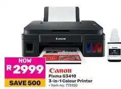 Game Canon Pixma G3410 offer