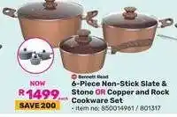 Game Bennett Read 6-Piece Non-Stick Slate & Stone OR Copper and Rock Cookware Set offer