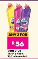 Game Domestos Thick Bleach offer
