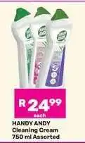 Game Handy Andy Cleaning Cream 750 ml Assorted offer