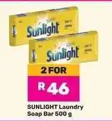 Game Sunlight Laundry Soap Bar 500 g offer