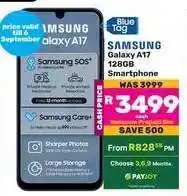 Game Samsung Galaxy A17 128GB Smartphone offer