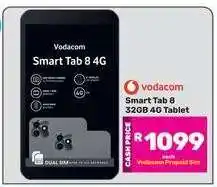 Game Vodacom Smart Tab 8 32GB 4G Tablet offer