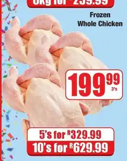 Boxer Frozen Whole Chicken offer