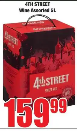 Boxer 4TH STREET Wine Assorted 5L offer