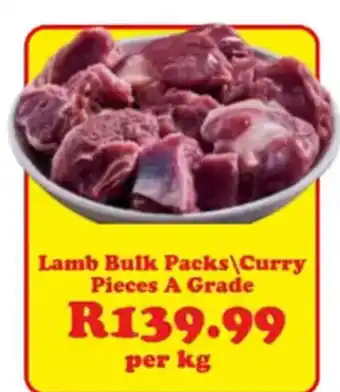 Lamb Bulk Packs/Curry Pieces A Grade