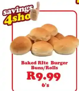 Check Save Baked Rite Burger Buns/Rolls offer