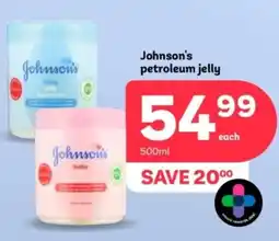 PEP Johnson's petroleum jelly offer