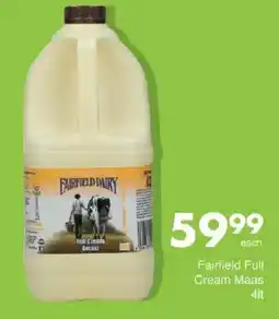 Save Fairfield Full Cream Maas offer