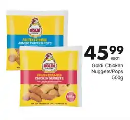 Save Goldi Chicken Nuggets/Pops offer