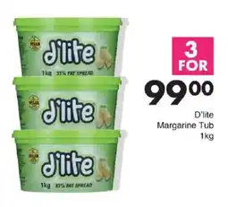 Save D'lite Margarine Tub offer