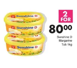 Save Sunshine D Margarine offer