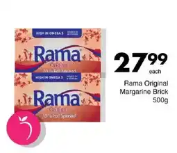 Save Rama Original Margarine Brick offer
