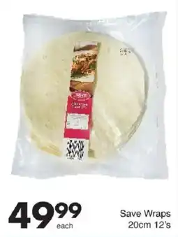 Save Save Wraps offer