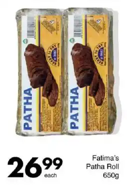 Save Fatima's Patha Roll offer
