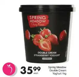 Save Spring Meadow Double Cream Yoghurt offer