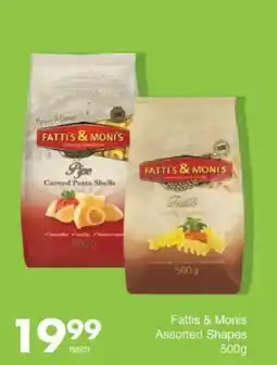 Save Fattis & Monis Assorted Shapes offer