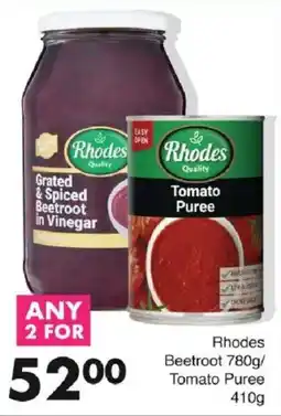 Save Rhodes Beetroot & Tomato Puree offer