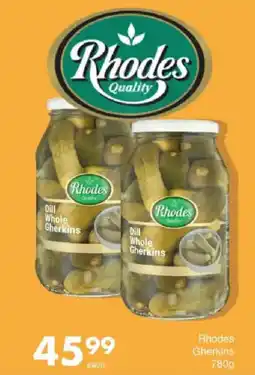 Save Rhodes Dill Whole Gherkins offer